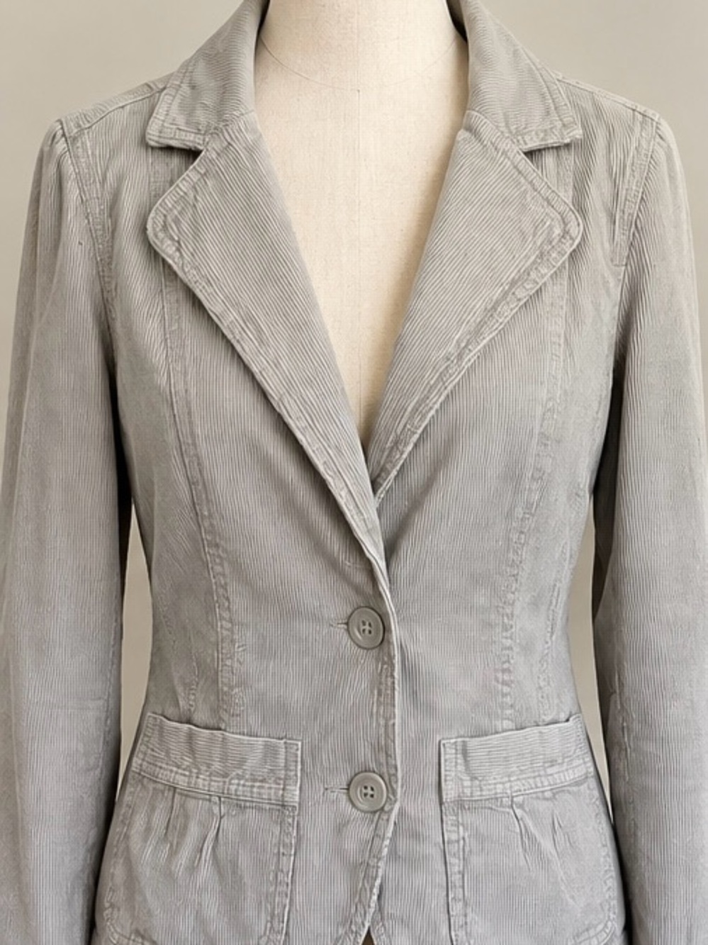 H&M beige Corduroy Blazer